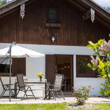Prázdninový dům Ganzes Haus Mit Grossem Garten Und Eigener Sauna Unterwössen