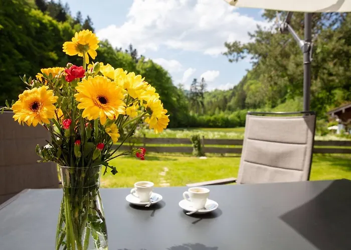 Ganzes Haus Mit Grossem Garten Und Eigener Sauna Unterwössen